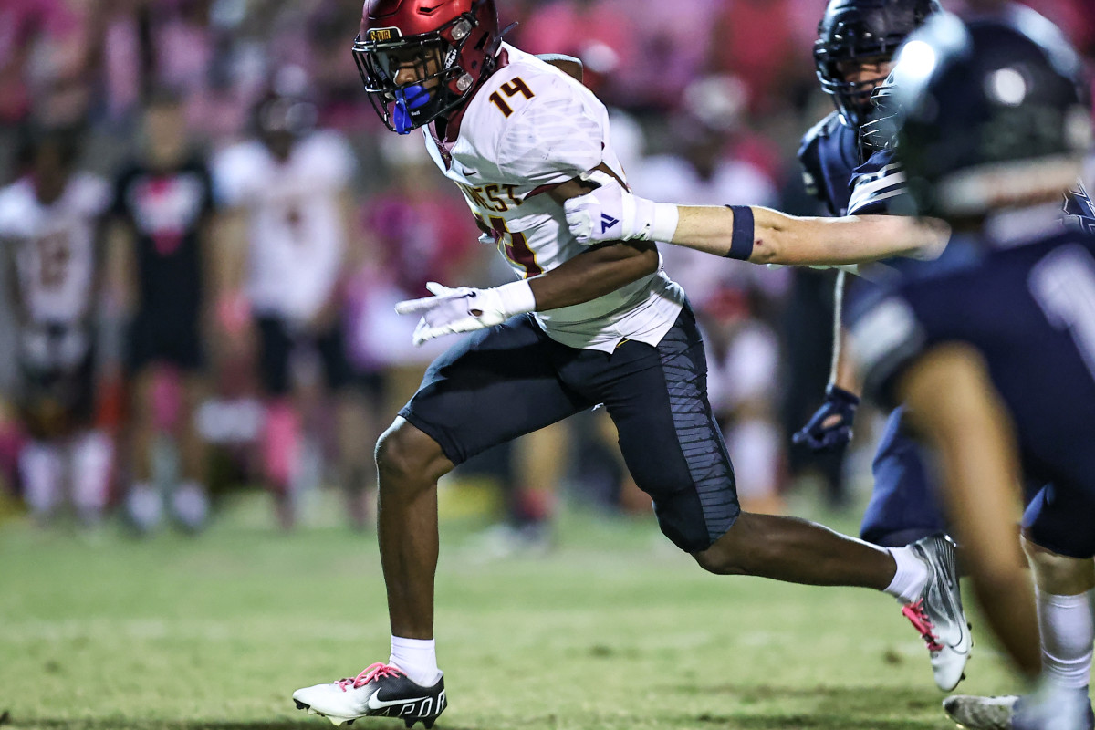 Landon Wright can score from anywhere on the field. Photo: Bobby Medellin